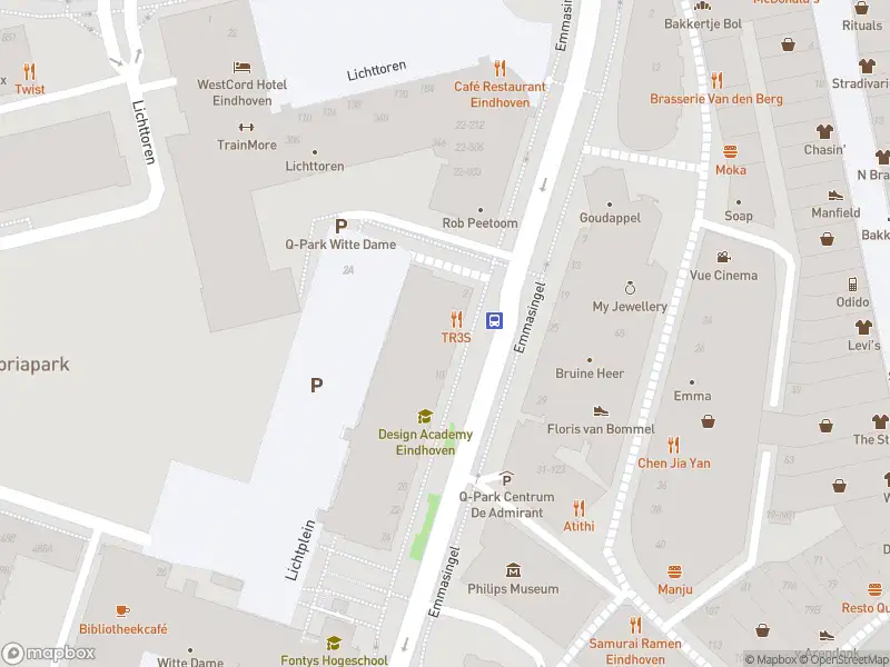 Brandweer en politie met grote spoed naar de Emmasingel in Eindhoven vanwege middelgrote brand