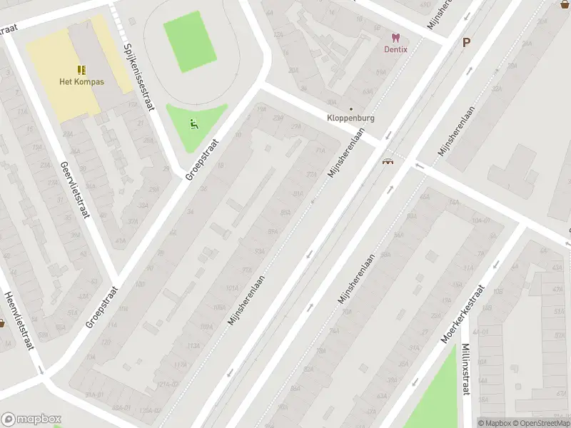 Besteld ambulance vervoer naar de Mijnsherenlaan in Rotterdam