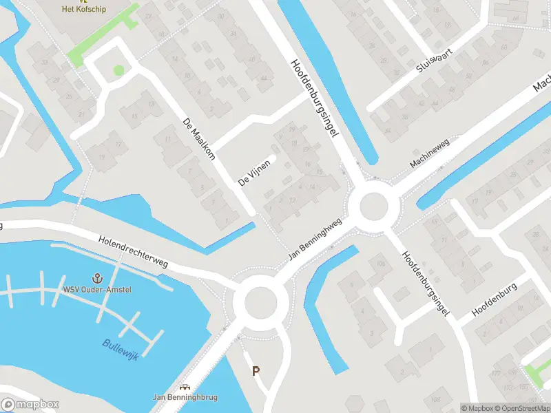 Ambulance met grote spoed naar de De Vijnen in Ouderkerk aan de Amstel