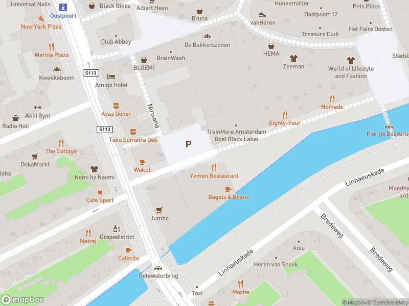 Brandweer met grote spoed naar de Oranje-Vrijstaatkade in Amsterdam