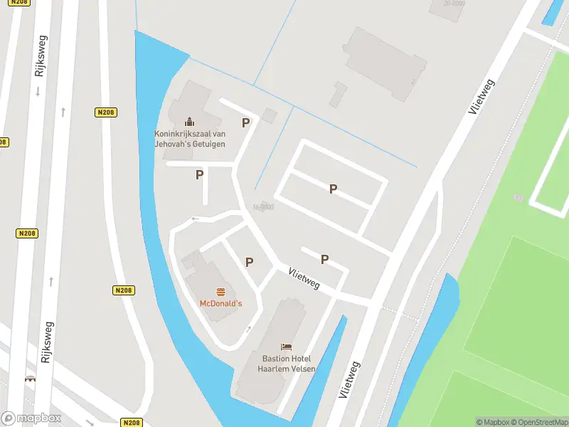 Ambulance naar de Vlietweg in Santpoort-Noord vanwege ongeval met letsel