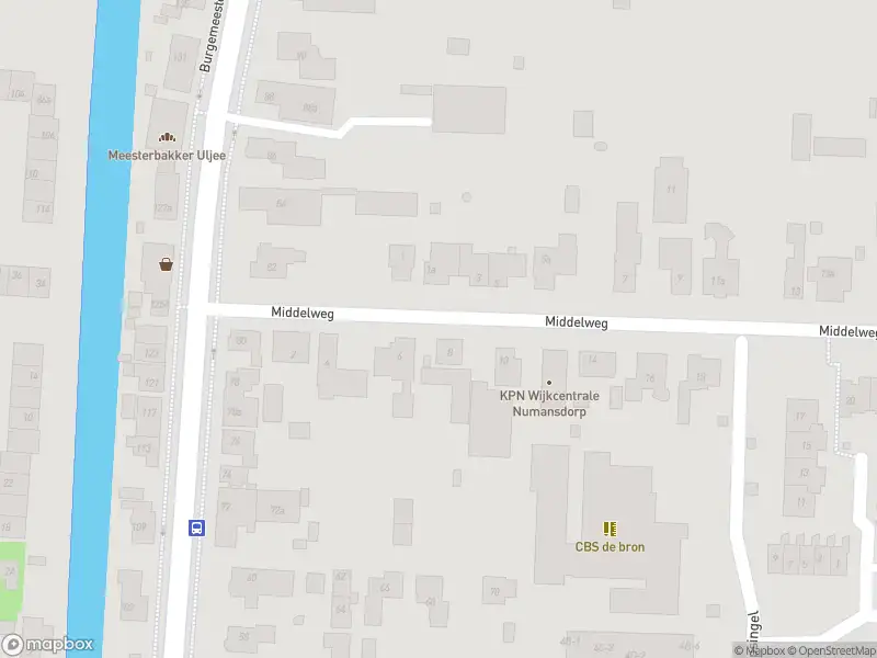 Ambulance met gepaste spoed naar de Middelweg in Numansdorp