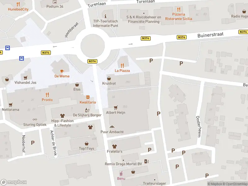 Brandweer met gepaste spoed naar de Grote Brink in Borger vanwege grote brand