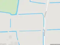 Brandweer met gepaste spoed naar de Nieuwlandsweg in Ryptsjerk