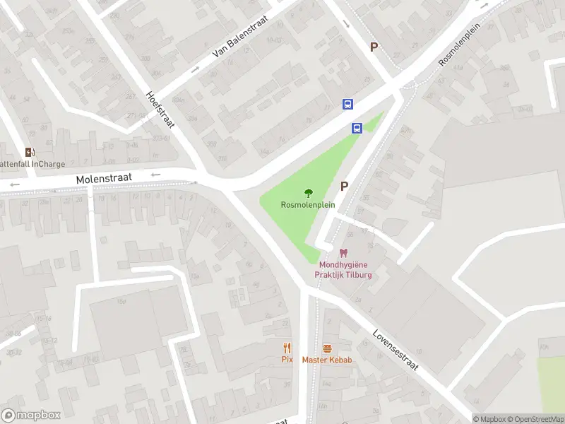 Overlastmelding Rosmolenplein in Tilburg