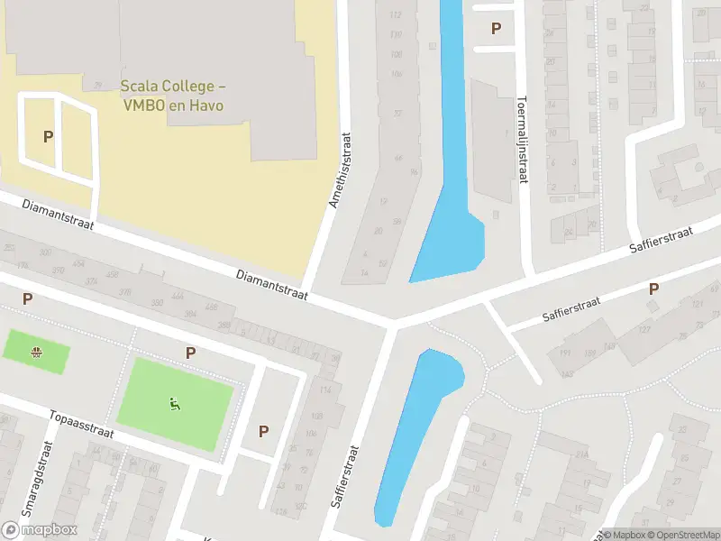 Brandweer met gepaste spoed naar de Amethiststraat in Alphen aan den Rijn vanwege afgaan automatisch brandalarm