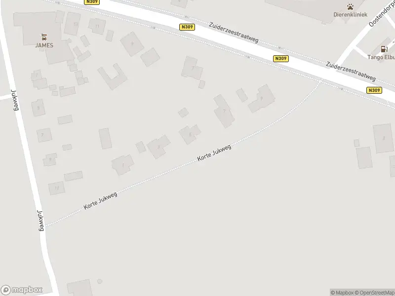 Politie naar de Zuiderzeestraatweg Oost in Elburg vanwege aanrijding met letsel