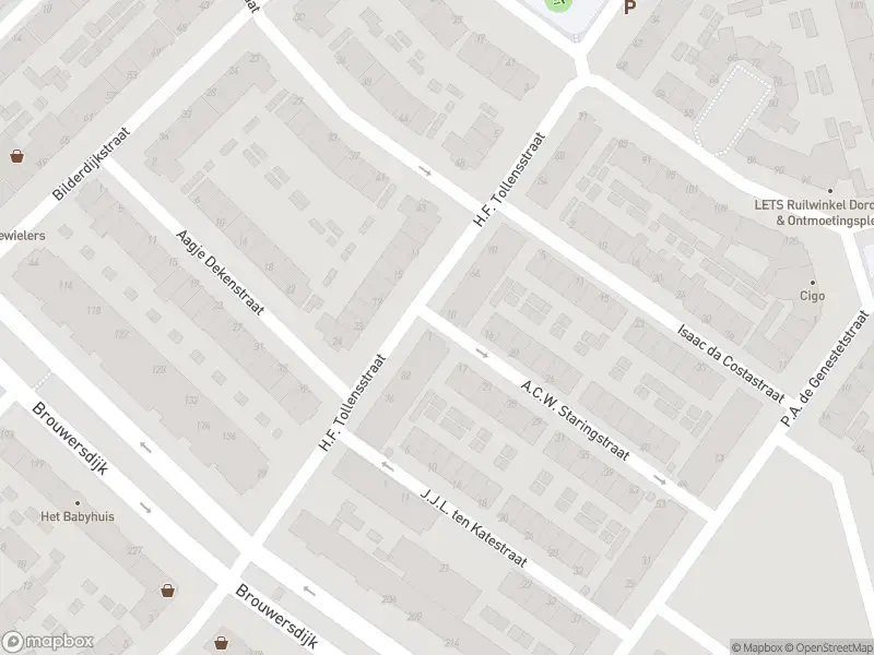 Ambulance met gepaste spoed naar de A.C.W. Staringstraat in Dordrecht