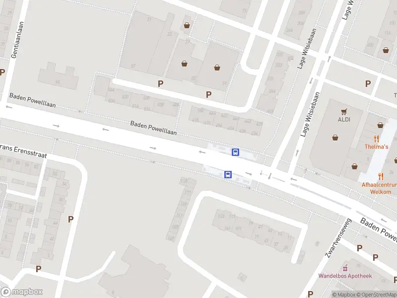 Overlastmelding Baden Powelllaan in Tilburg