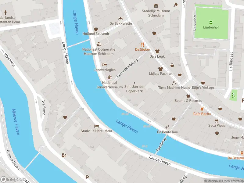 Brandweer met grote spoed naar de Westvest in Schiedam vanwege reanimatie