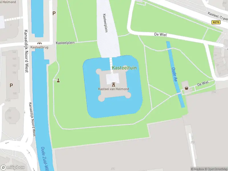 Brandweer met gepaste spoed naar de Kasteelplein in Helmond