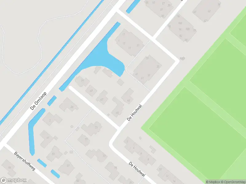 Ambulance naar de De Houtwal in Heiloo vanwege personen te water