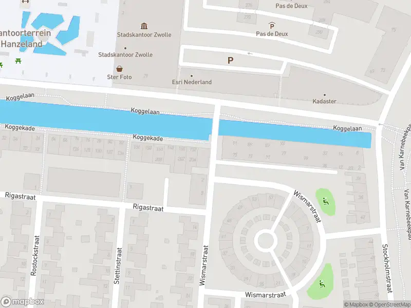 Politie naar de Koggelaan in Zwolle