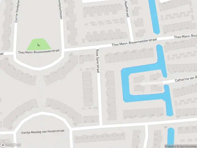 Ambulance met gepaste spoed naar de Rosa Spierstraat in Spijkenisse