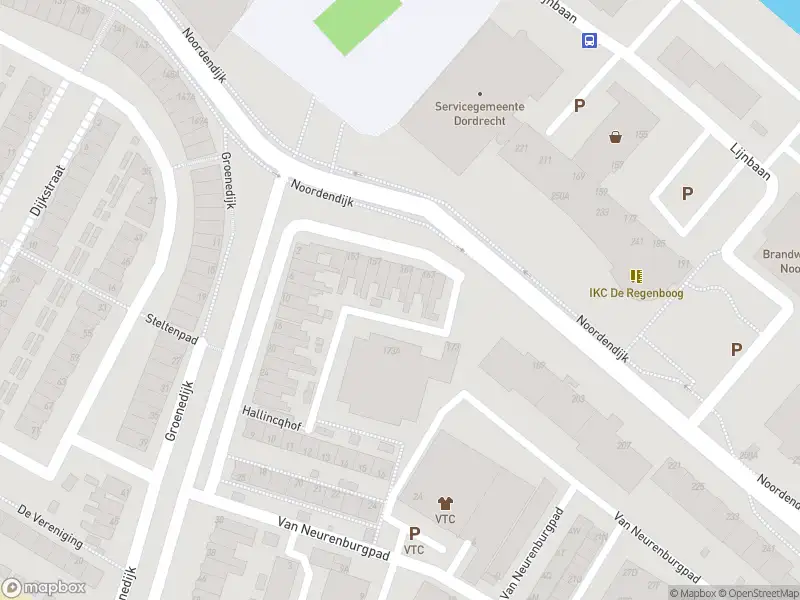 Ambulance met grote spoed naar de Noordendijk in Dordrecht