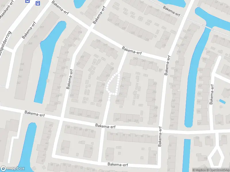 Ambulance met gepaste spoed naar de Bakema-erf in Dordrecht