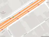 Ambulance met gepaste spoed naar de Giessenweg in Rotterdam