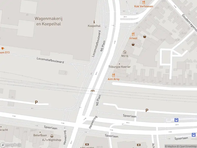 112 melding Overlastmelding NS Plein in Tilburg gesloten