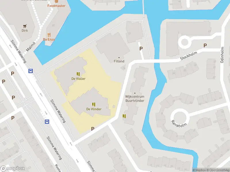 Politie naar de Stockholm in Schiedam vanwege ongeval met letsel