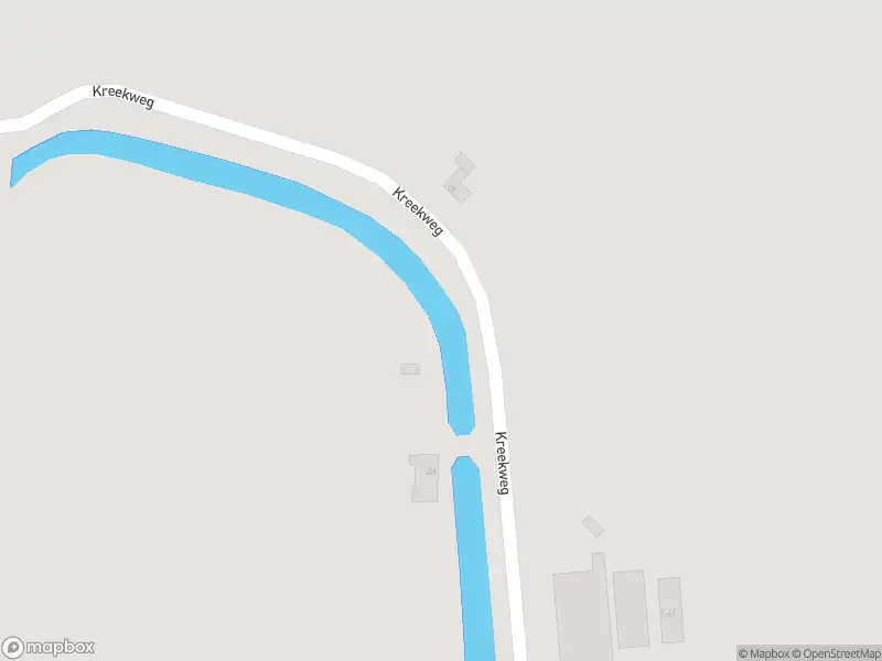 Politie met grote spoed naar de Kreekweg in Heijningen vanwege personen te water