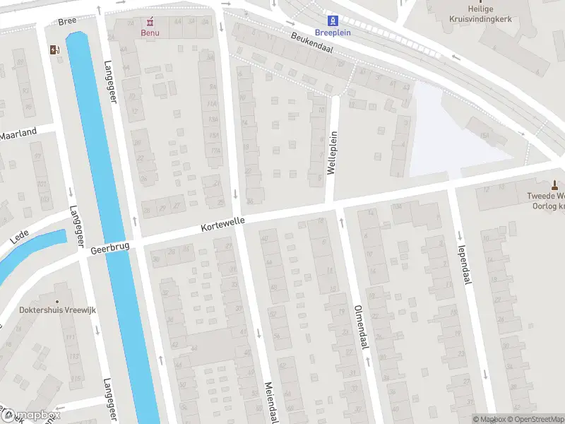 Politie naar de Kortewelle in Rotterdam vanwege ongeval met letsel