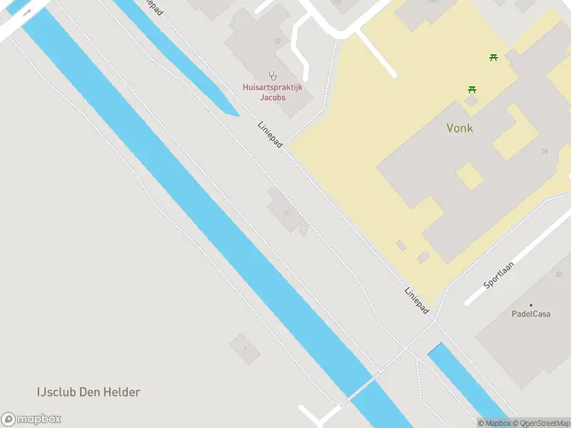 Brandweer met gepaste spoed naar de Liniepad in Den Helder vanwege een buitenbrand