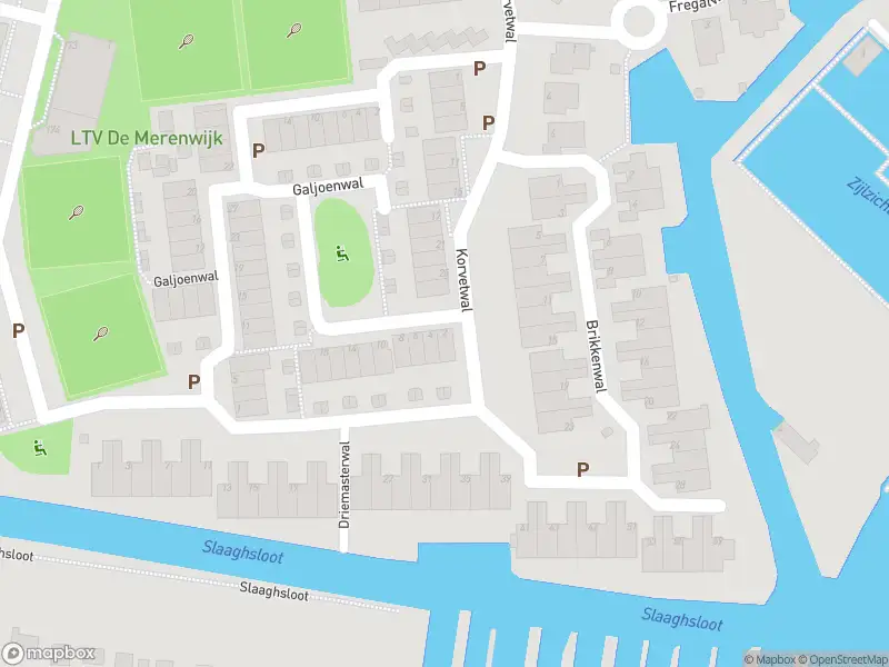 Ambulance met grote spoed naar de Sloepenwal in Leiden