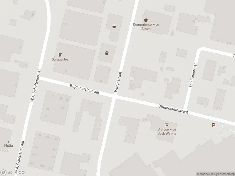 Brandweer met grote spoed naar de Wiltonstraat in Assen vanwege gebouwbrand