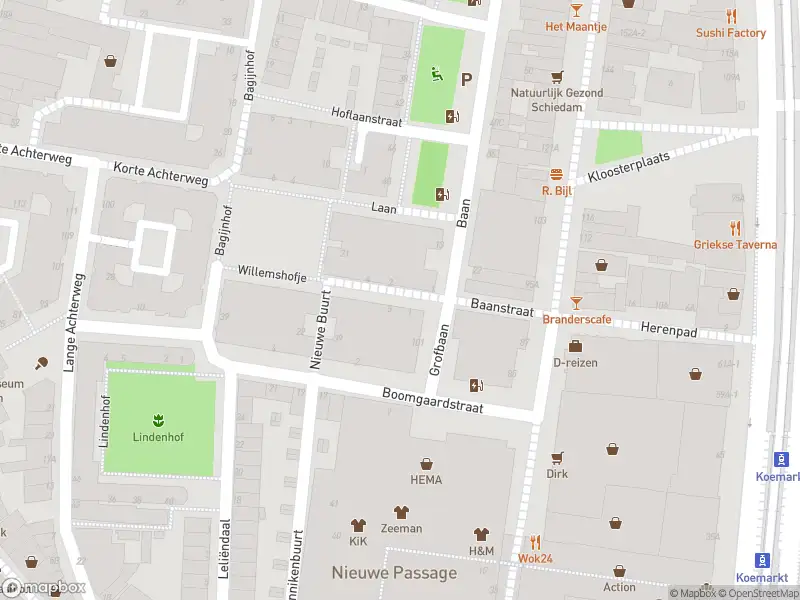 Brandweer met grote spoed naar de Willemshofje in Schiedam vanwege gebouwbrand