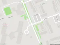 Ambulance met grote spoed naar de Koornhorst in Amsterdam