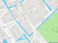 Ambulance met grote spoed naar de Gerrit de Blankenlaan in Leiderdorp