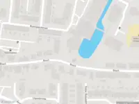 Ambulance met gepaste spoed naar de Kleine Waal in Papendrecht