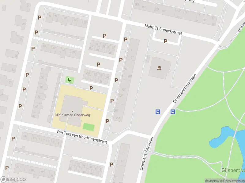 Ambulance met grote spoed naar de Van Goudoeverstraat in Gorinchem