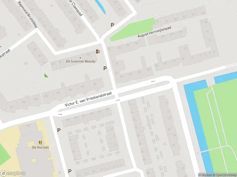 Brandweer met grote spoed naar de Victor E. van Vrieslandstraat in Rotterdam vanwege een buitenbrand