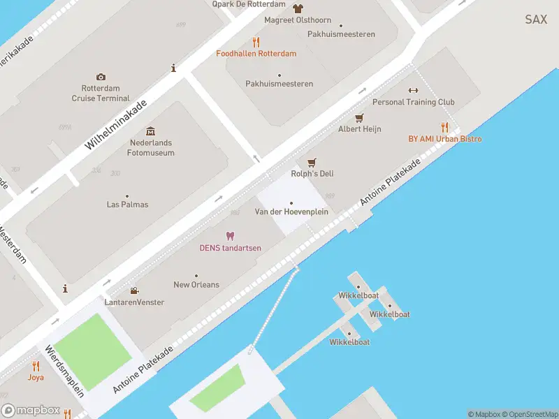 Ambulance met gepaste spoed naar de Van der Hoevenplein in Rotterdam