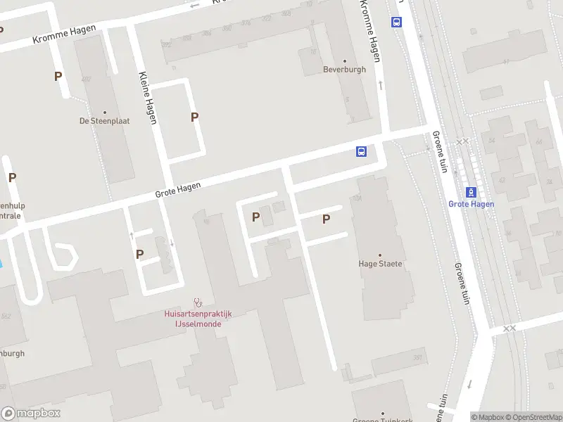 Ambulance met gepaste spoed naar de Grote Hagen in Rotterdam