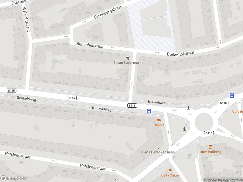 Ambulance met grote spoed naar de Beukelsweg in Rotterdam