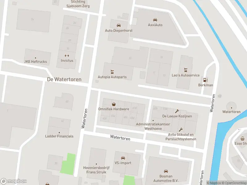 Ambulance met grote spoed naar de Watertoren in Dirksland