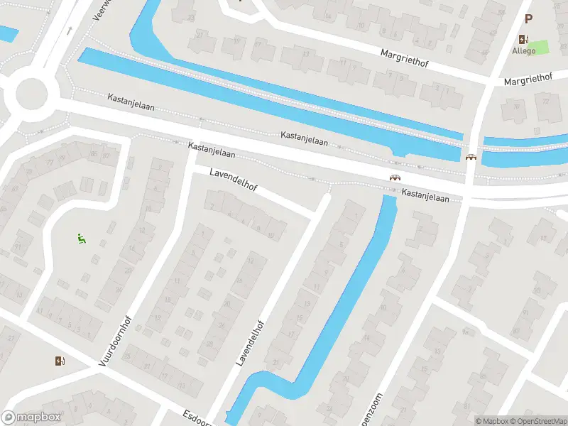 Ambulance met grote spoed naar de Lavendelhof in Papendrecht