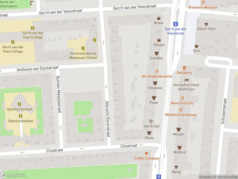 Ambulance met grote spoed naar de Schubertstraat in Amsterdam