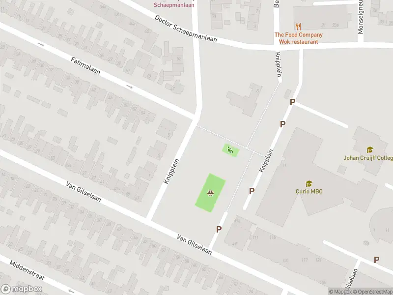 Brandweer met gepaste spoed naar de Knipplein in Roosendaal