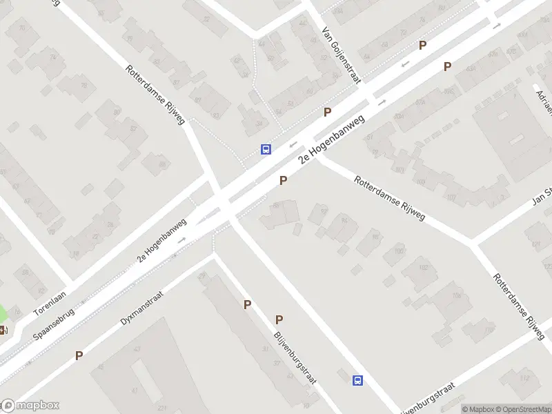 Ambulance met grote spoed naar de Rotterdamse Rijweg in Rotterdam