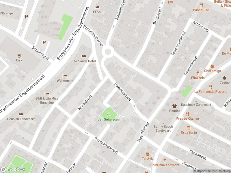 Ambulance met gepaste spoed naar de Pakveldstraat in Zandvoort