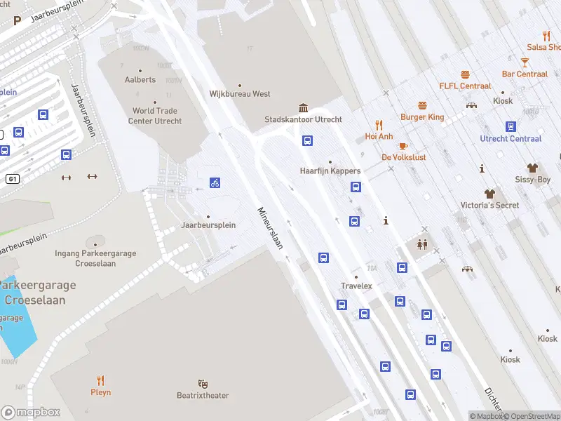 Brandweer met gepaste spoed naar de Jaarbeursplein in Utrecht vanwege een liftopsluiting