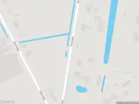 Ambulance met grote spoed naar de Vleerdamsedijk in Rockanje