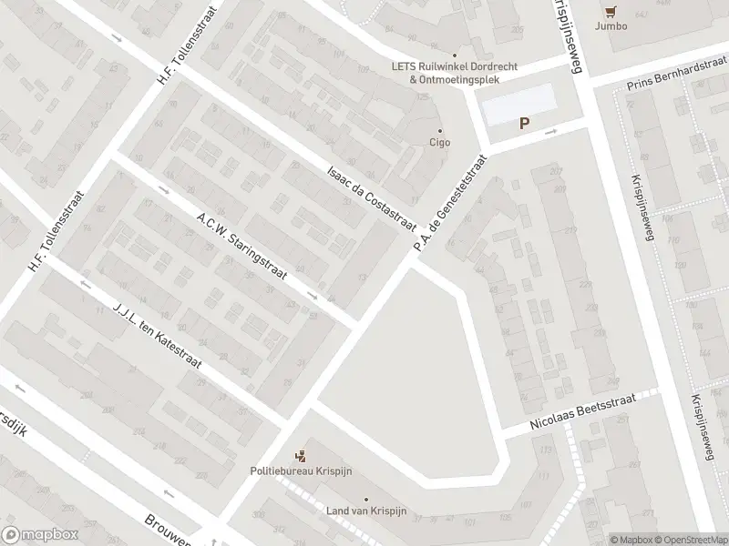 Overlastmelding P.A. de Genestetstraat in Dordrecht