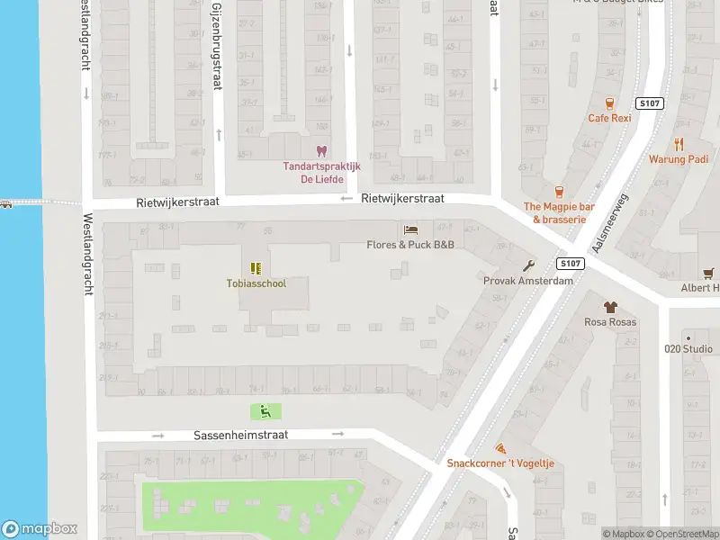 Besteld ambulance vervoer naar de Stolwijkstraat in Amsterdam