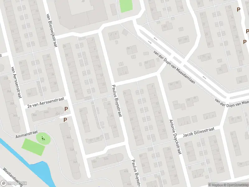 Ambulance met grote spoed naar de Paulus Buysstraat in Vlaardingen