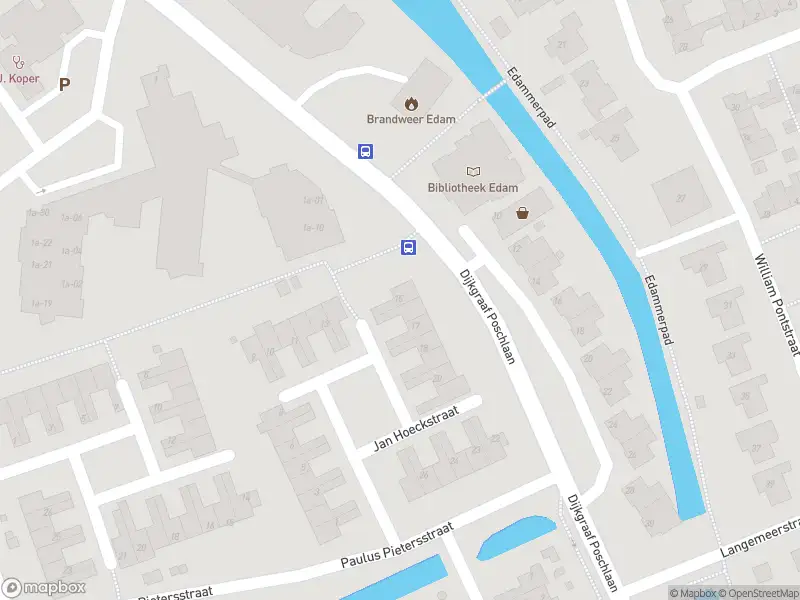 Brandweer met gepaste spoed naar de Dijkgraaf Poschlaan in Edam