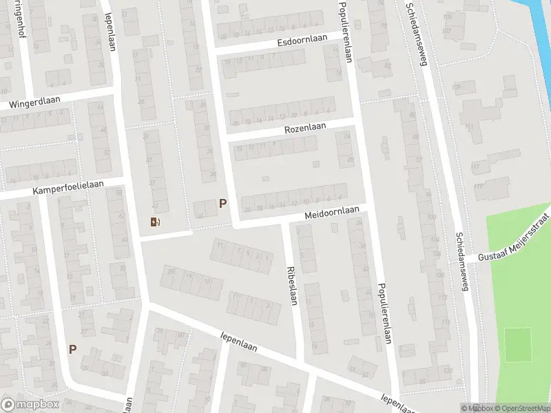 Besteld ambulance vervoer naar de Meidoornlaan in Schiedam